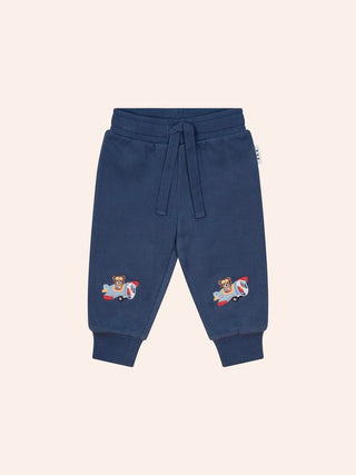 Hux Aviator Huxbear Track Pants  in French Navy