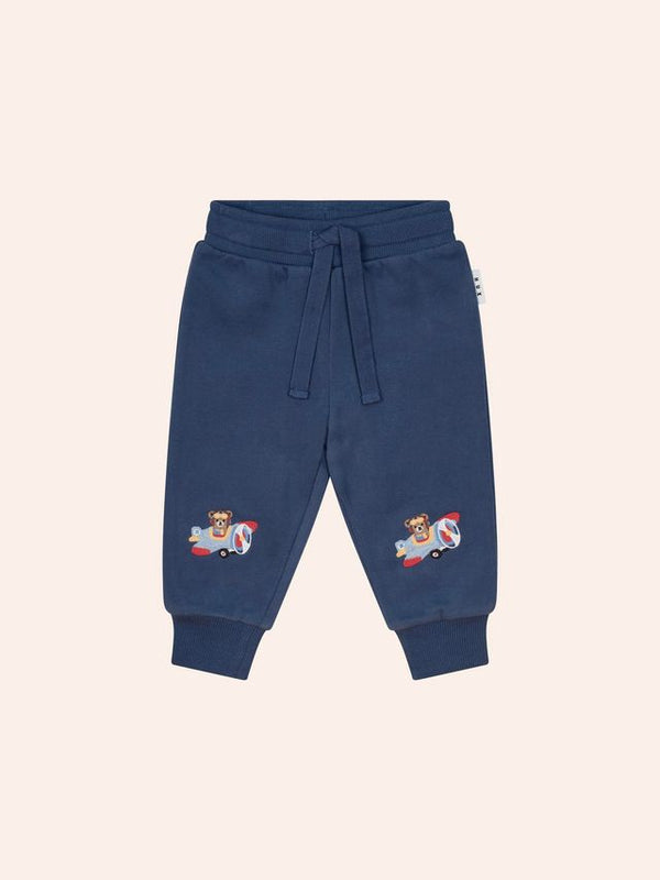 Hux Aviator Huxbear Track Pants  in French Navy