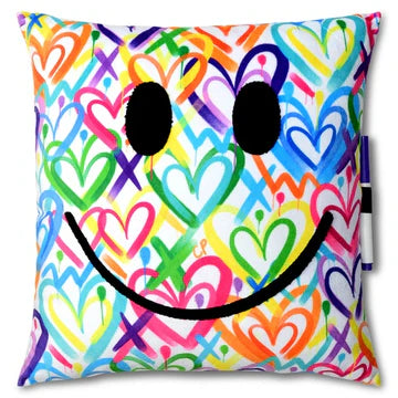 I Scream Corey Paige Hearts Autograph Pillow