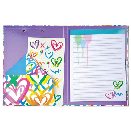 I Scream Corey Paige Hearts Clipboard Set