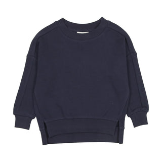 Kin and Kin Blue Sweatshirt with Applique