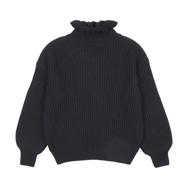 Kin and Kin Girls Navy Sweater