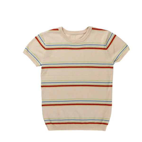 KIPP Enzo Stripe Knit Top in Multi