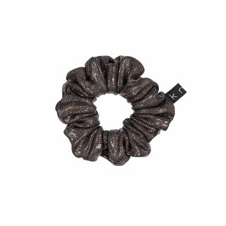Knot Glimmer Scrunchie in Bronze