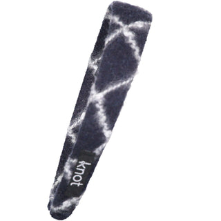 Knot Navy Plaid Headband