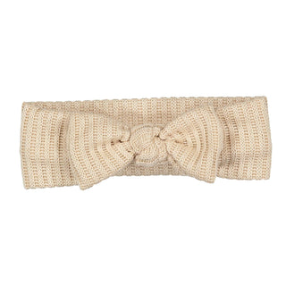 Knot Cream Sweater Headwrap