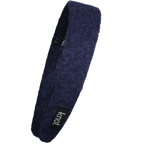 Knot Navy Woolen Headband