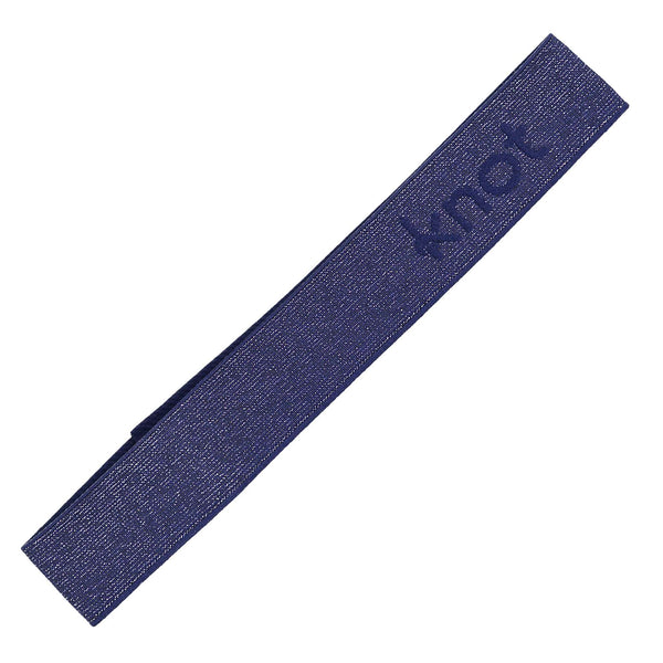 Knot Navy Metallic Playband