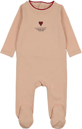 Lil Legs Outerfield Girls Footie Set in Pink