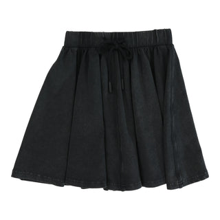 Lil Legs Circle Skirt in Black Wash
