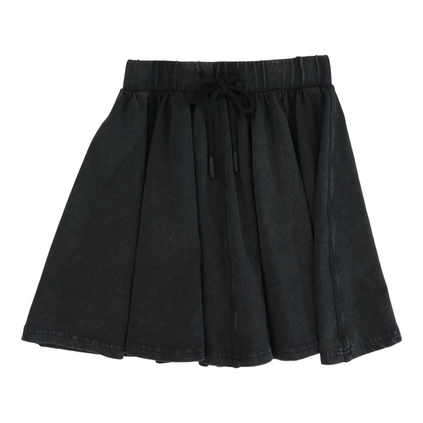 Lil Legs Circle Skirt in Black Wash