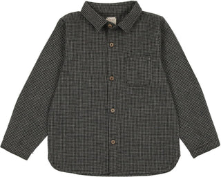 Analogie Grey Houndstooth Boys Shirt