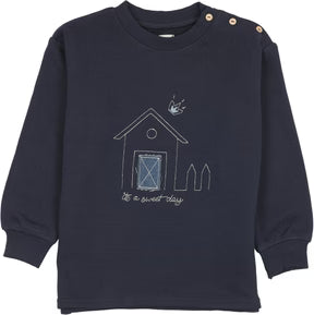 Analogie Sweet Campaign Boys Embroidered Sweatshirt
