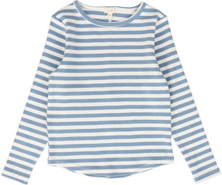 Lil Legs Girls Long Sleeve Striped Tee