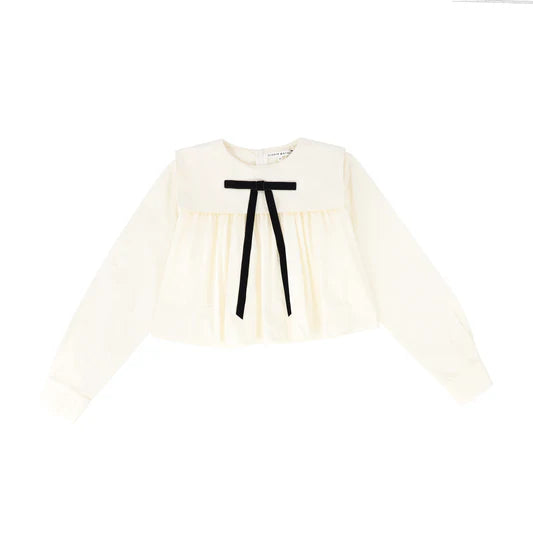 Little Parni Ivory Teen Evening Shirt
