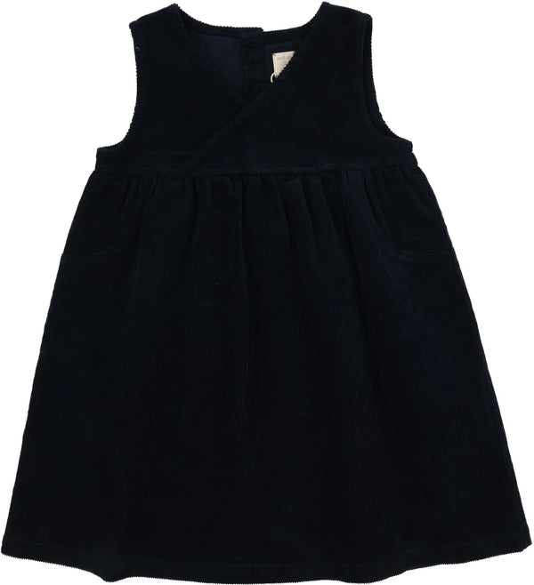 Analogie Corduroy Jumper in Navy