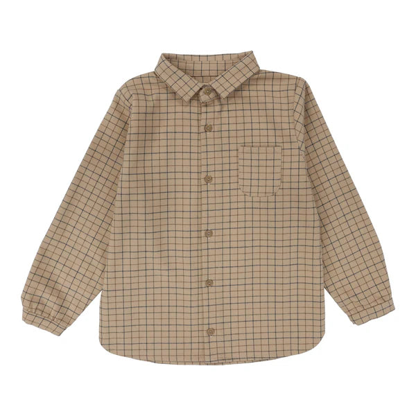 Analogie Toddler Boy Shirt in Windowpane