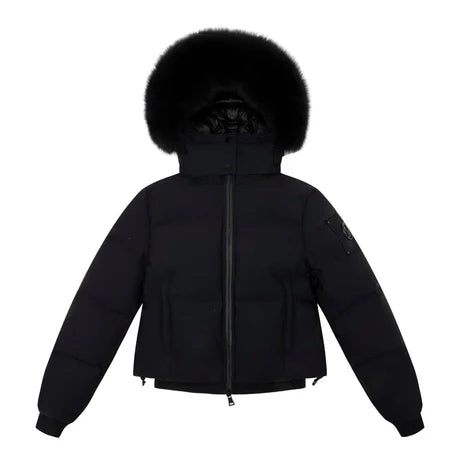 Ellabee Premium Bomber Jacket in Black