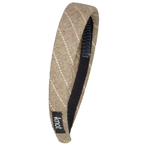 Knot TWIG Striped Headband Quail