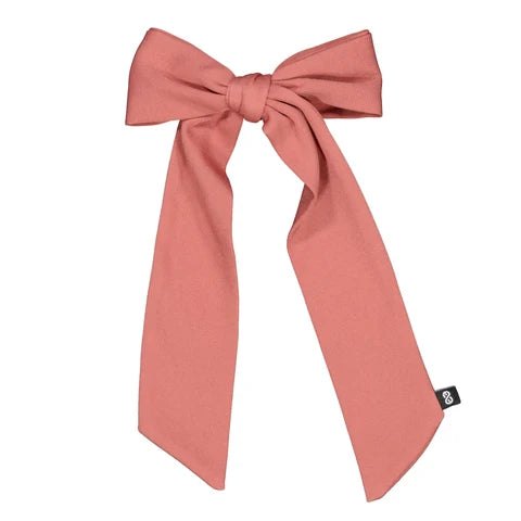 Knot LUSTRE Long Bow Clip Rosefinch