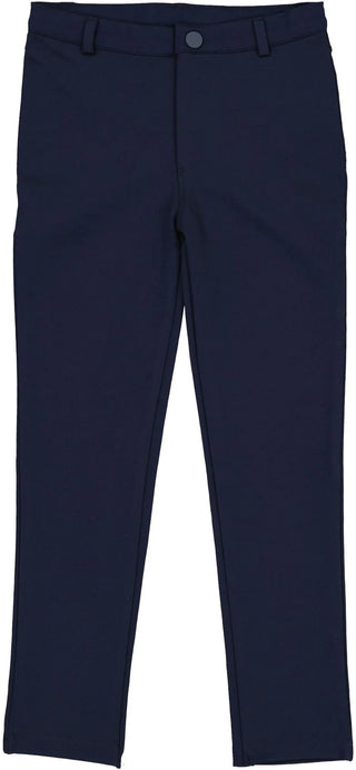 Lil Legs Knit Pants Without Seam in Navy