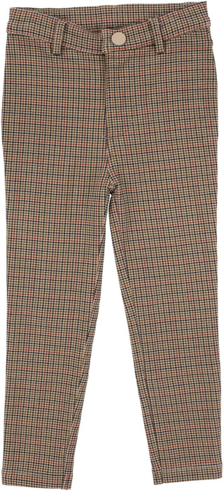 Analogie Plaid Pants in Houndstooth