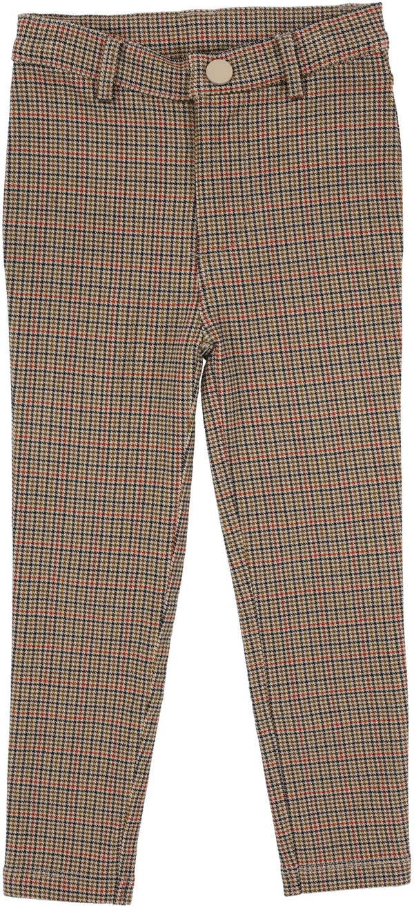 Analogie Plaid Pants in Houndstooth