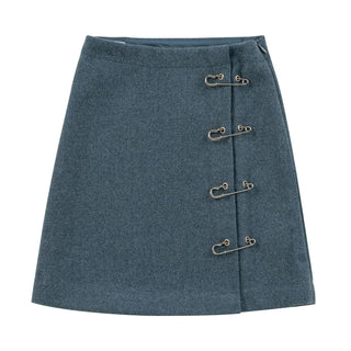 Cottier Blue Delia Skirt