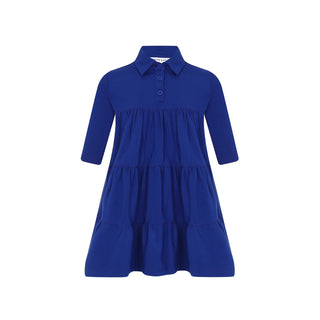 Little Parni Royal Blue Tiered Dress