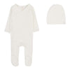 Lilette Take Me Home X Print Footie Set Cream/Pink