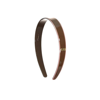 Knot Profile Headband in Cocoa/Blush
