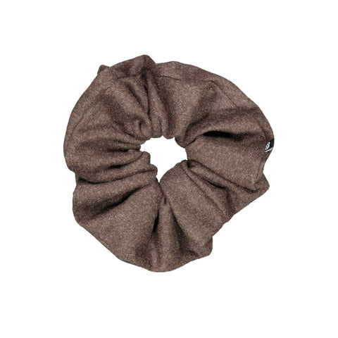 Knot Feather Felt Scrunchie Sparrow