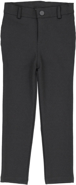 Lil Legs Knit Pants Without Seam in Black