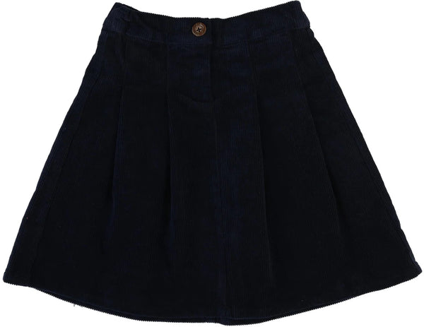 Analogie Corduroy Skirt in Navy