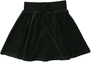 Analogie Black Velour Skirt