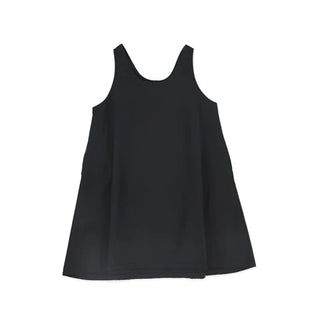Little Parni Black Taffeta Jumper