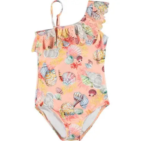 Molo Net Sea Shell Deco Swimsuit