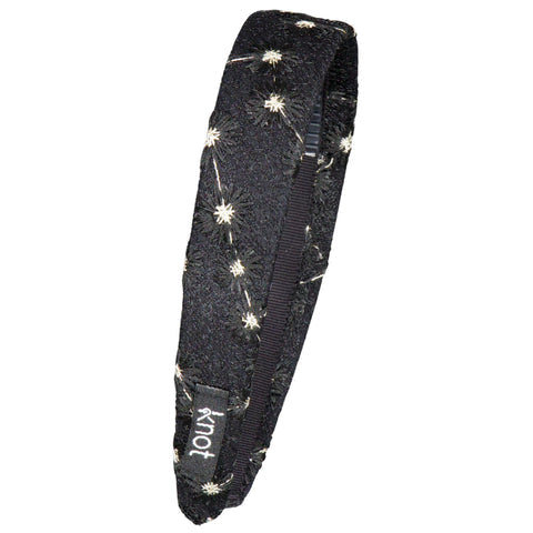 Knot PETAL NEST Headband Blackbird