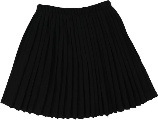 Analogie Black Knife Pleated Skirt