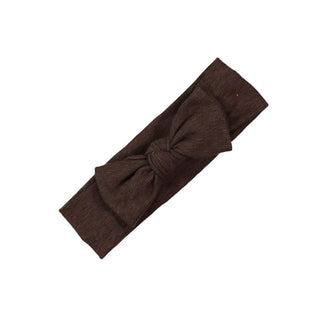 Knot Jersey Headwrap in Cocoa