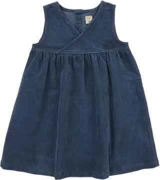 Analogie Corduroy Jumper in Off Blue