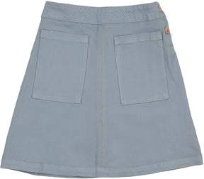 Lil Legs Common Folk Twill Skirt in Blue