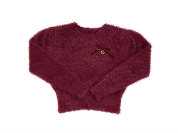 Cottier Wine Poppy Sweater