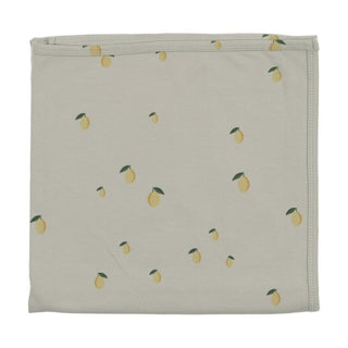 Lilette Mint Printed Fruit Blanket