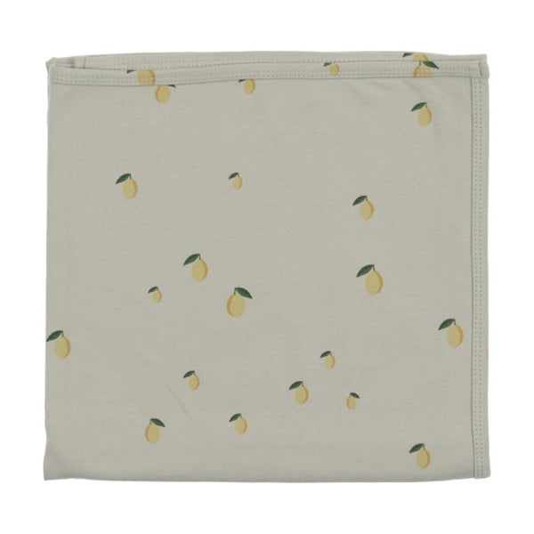 Lilette Mint Printed Fruit Blanket
