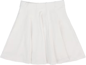Lil Legs White Panel Skirt