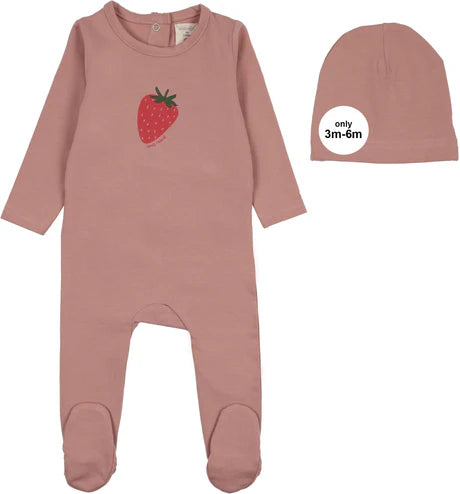 Analogie Strawberry Footie Set