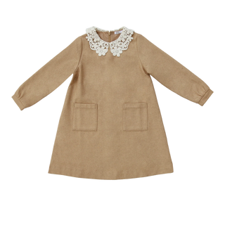Coco Blanc Lace Collar Dress
