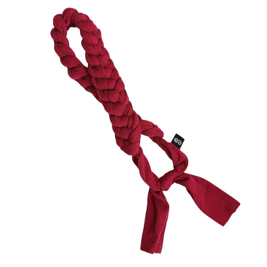 Knot Braided Headwrap Cardinal Red