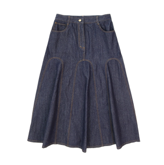 Coco Blanc Denim Skirt